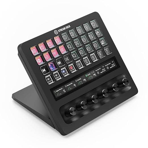 Elgato Stream Deck + XL β Customizable Control Platform with Macro Keys for PC and Mac