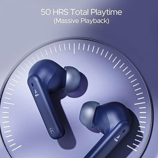 Boat Airdopes 170 TWS in Earbuds Bluetooth v5.3 (Tranquil Blue)