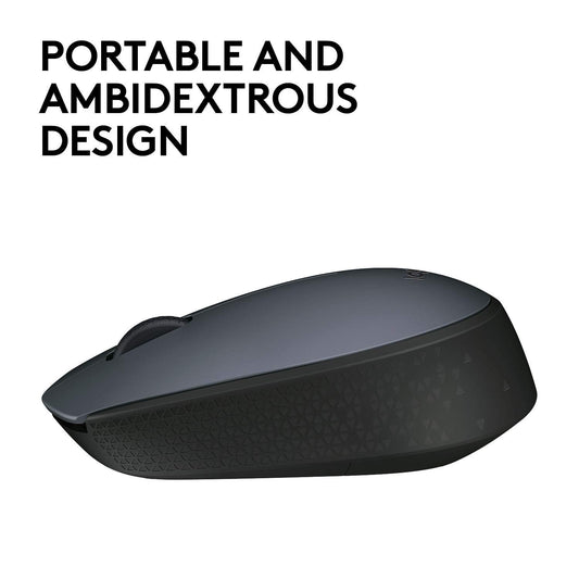 LOGITECH WIRELESS MOUSE M171 GREY MOUSE