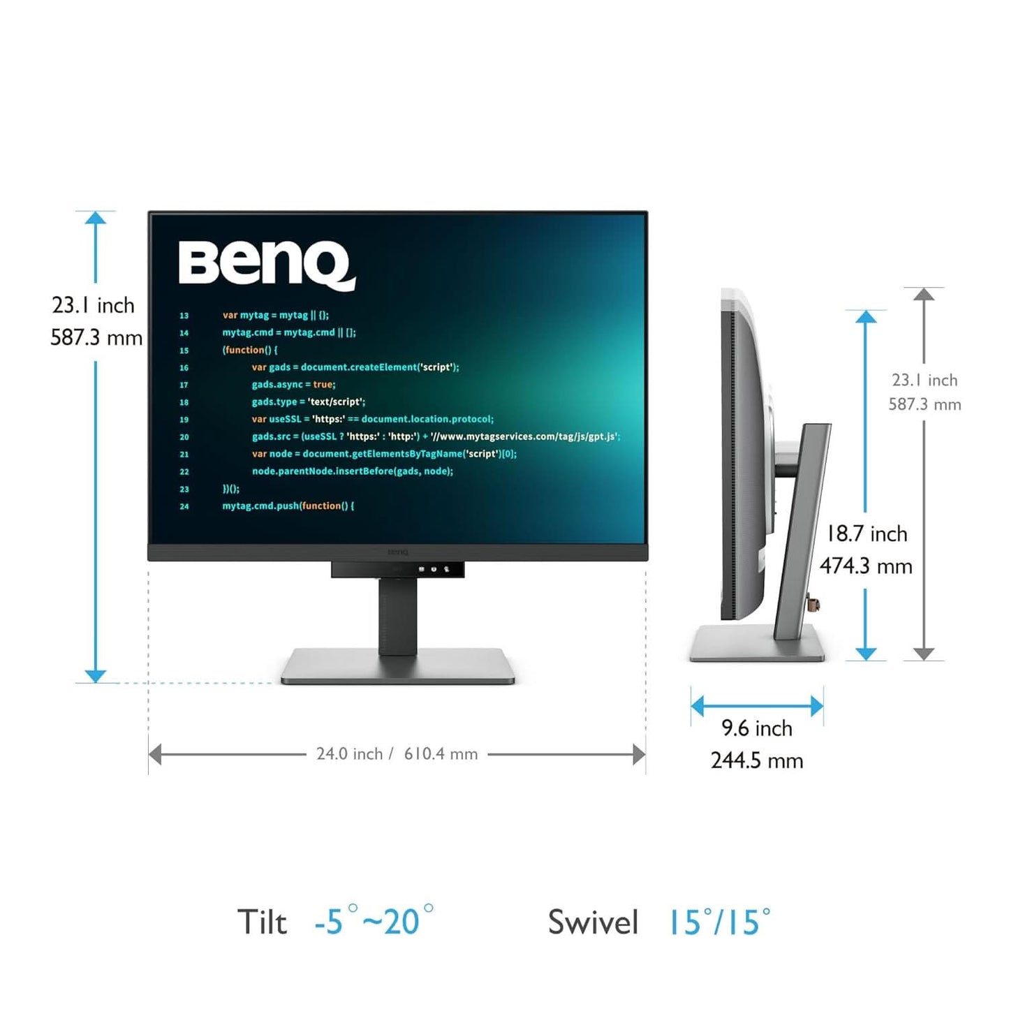 BenQ RD280UG 28 Inch 4K 3840x2560 Programming Monitor