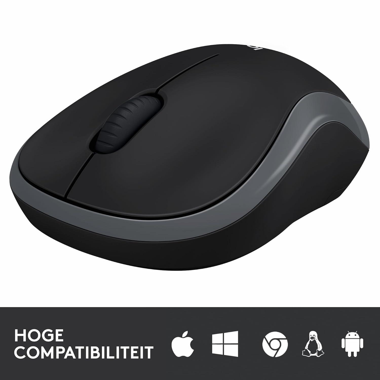LOGITECH WIRELESS MOUSE M185- GRAY