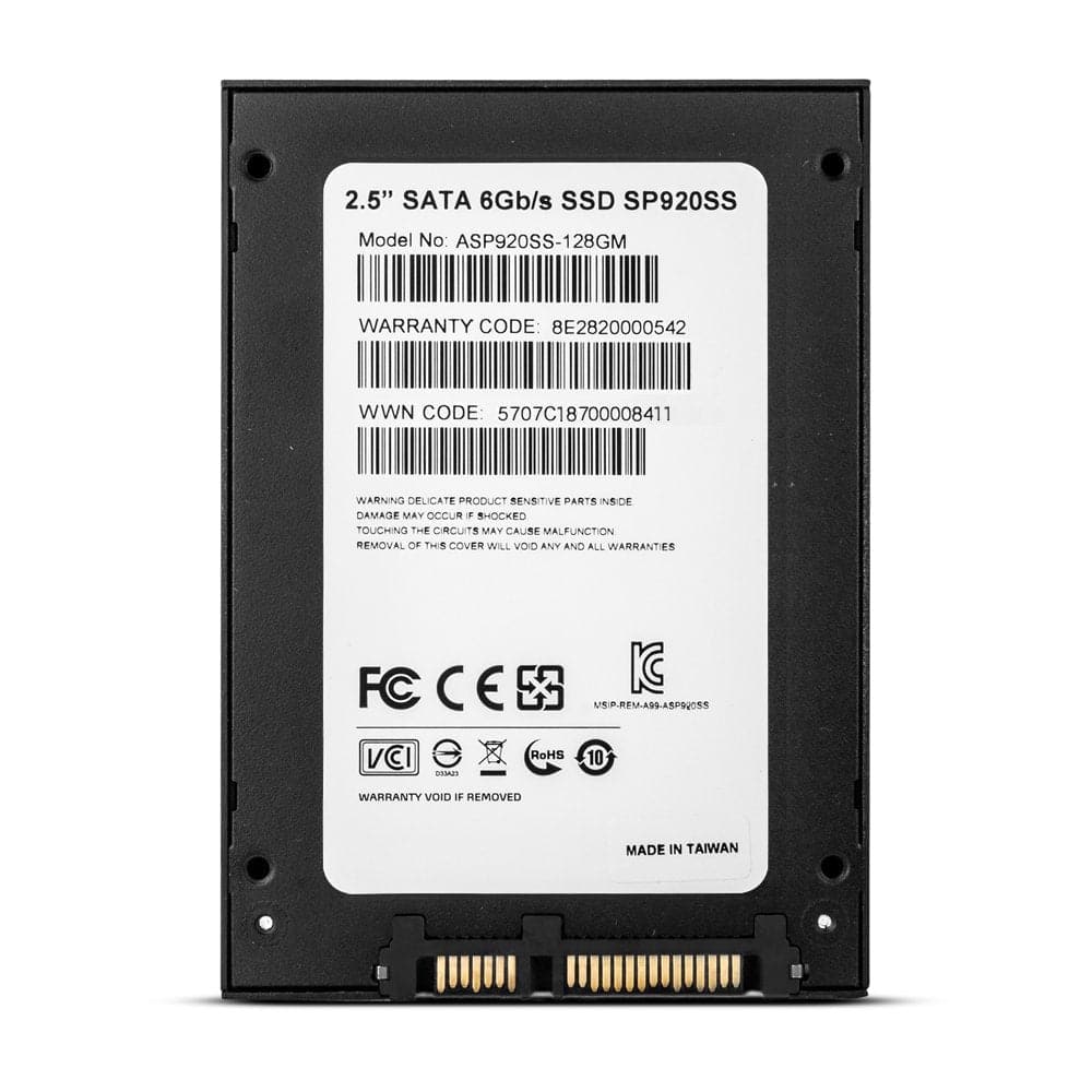 ADATA Premier Pro SP920 128GB 2.5 SATA SATA3 Solid State Drive (SSD)