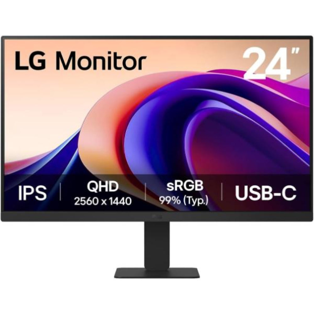LG 24U631A-B 24 Inch 2K QHD 100Hz IPS Panel 99%SRGB 5MS Dynamic Action Sync Gaming Monitor
