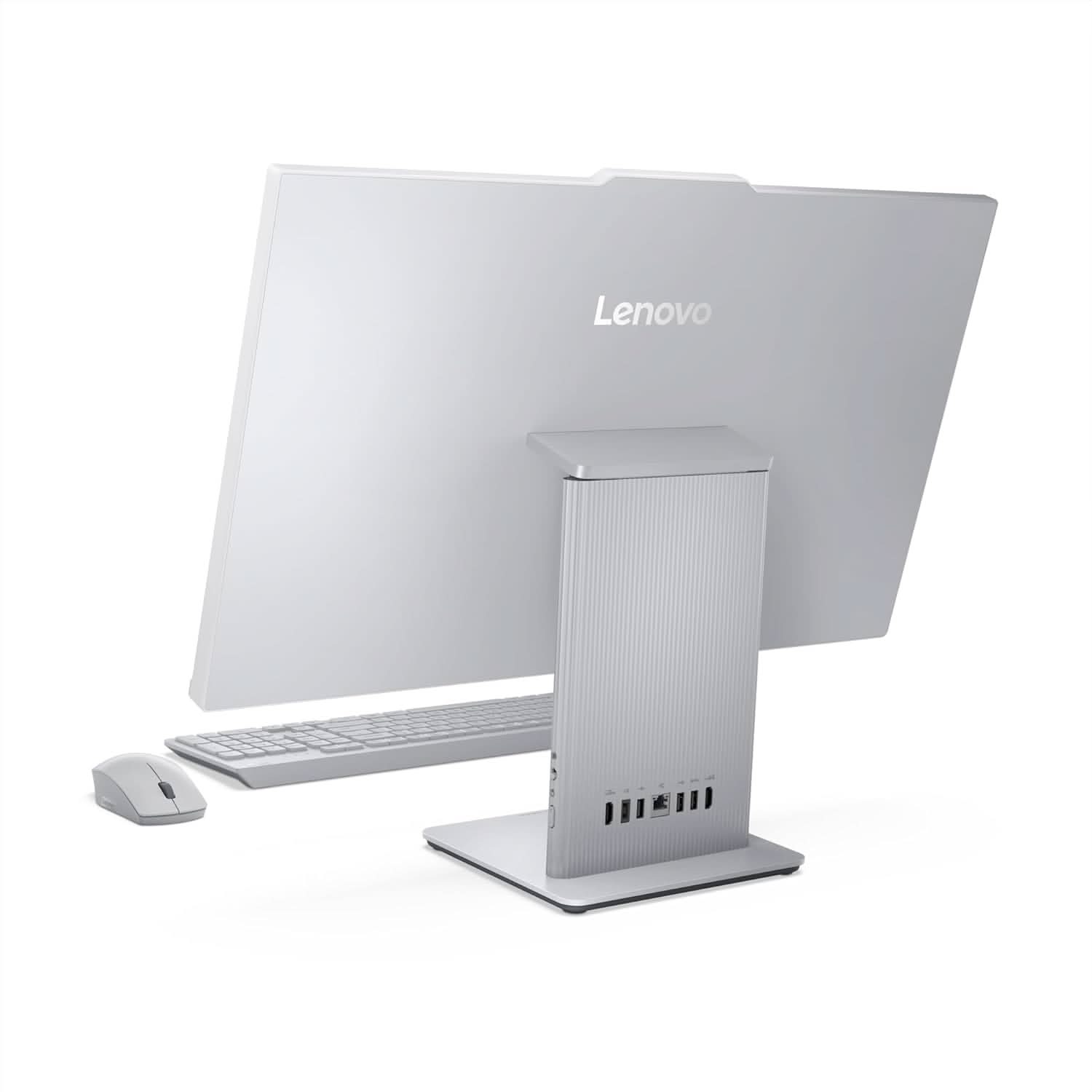 Lenovo IdeaCentre AIO Intel Core i5-13420H 27" FHD (24GB RAM/1TB SSD/Win11/Microsoft 365 Basic + Office Home 2024/3Wx2 Harman/Wireless EOS Keyboard & Mouse,Grey), F0HM00W6IN All-in-One Desktop