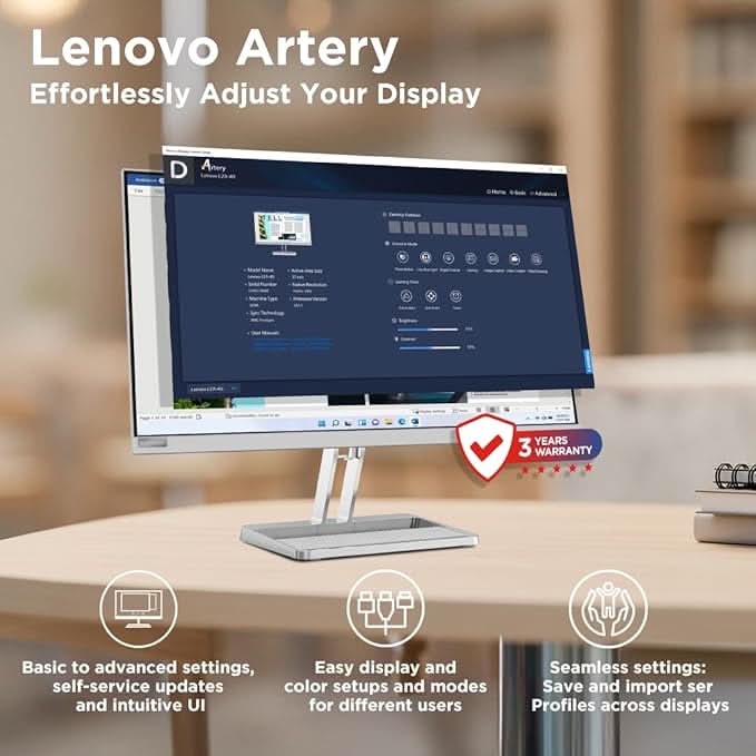 Lenovo L27h-4A 27inch QHD IPS Monitor