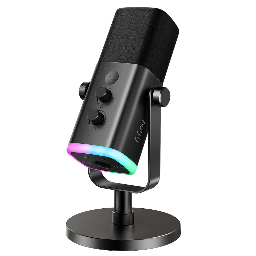 FIFINE AM8 XLR/USB Dynamic Microphone ( Black )