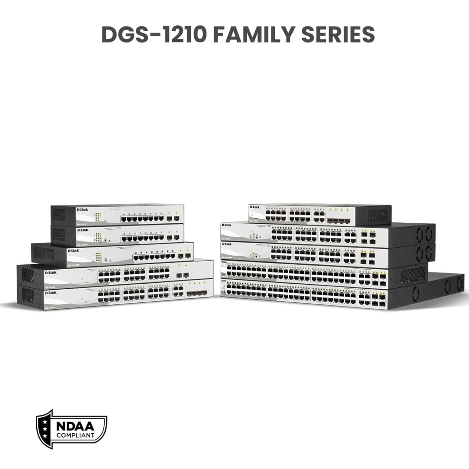 DLINK SYSTEMS 28-PORT GIGABIT WEB SMART SWITCH INCLUDING 4 GIGABIT SFP PORTS (DGS-1210-28)