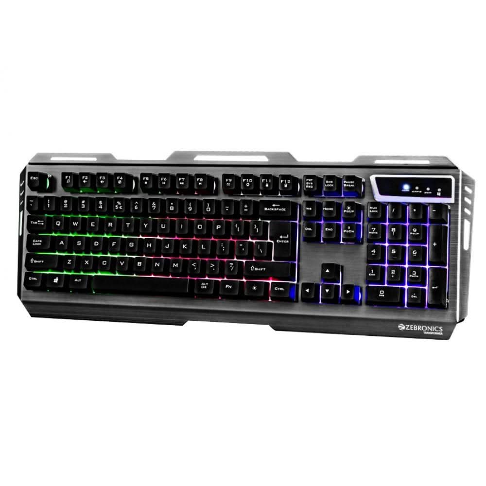 ZEBRONICS ZEB-TRANSFORMER GAMING KEYBOARD AND MOUSE COMBO