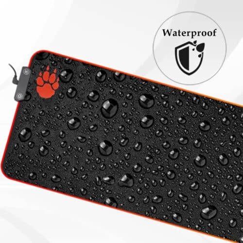 CLAW SLIDE Waterproof RGB XXL Black Mousepad