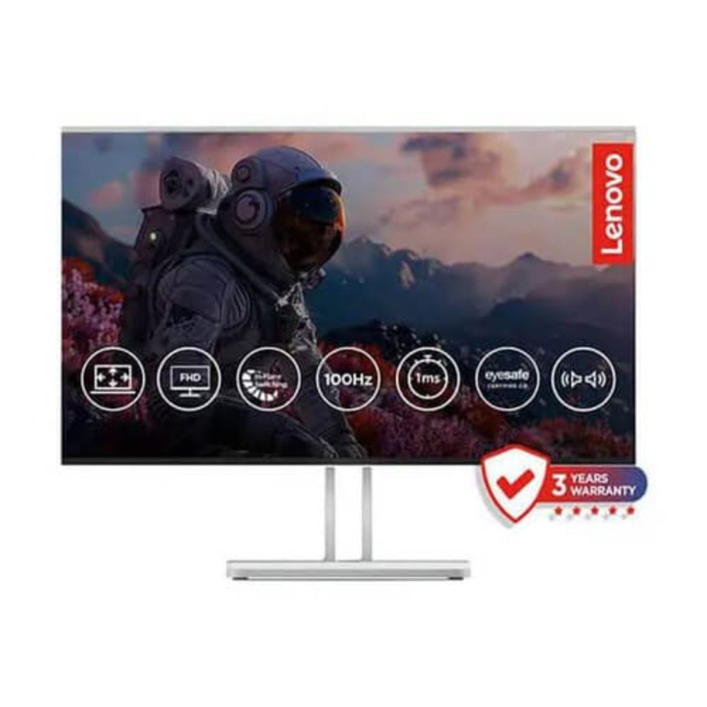 LENOVO L27i-4A 27 Inch FHD 100Hz IPS Panel 99%SRGB 1MS AMD Freesync Professional Monitor