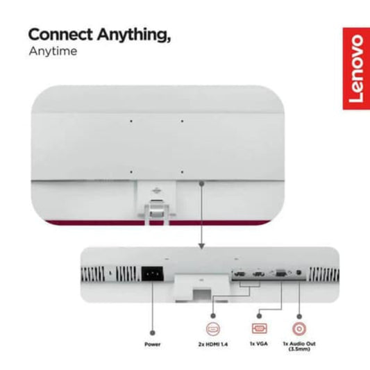 LENOVO L27i-4A 27 Inch FHD 100Hz IPS Panel 99%SRGB 1MS AMD Freesync Professional Monitor - Mehta Brothers Shop