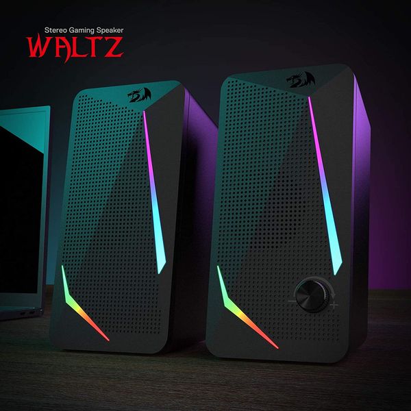 Redragon GS510 Waltz 3 Watt 2.0 Channel USB Speaker (Black)