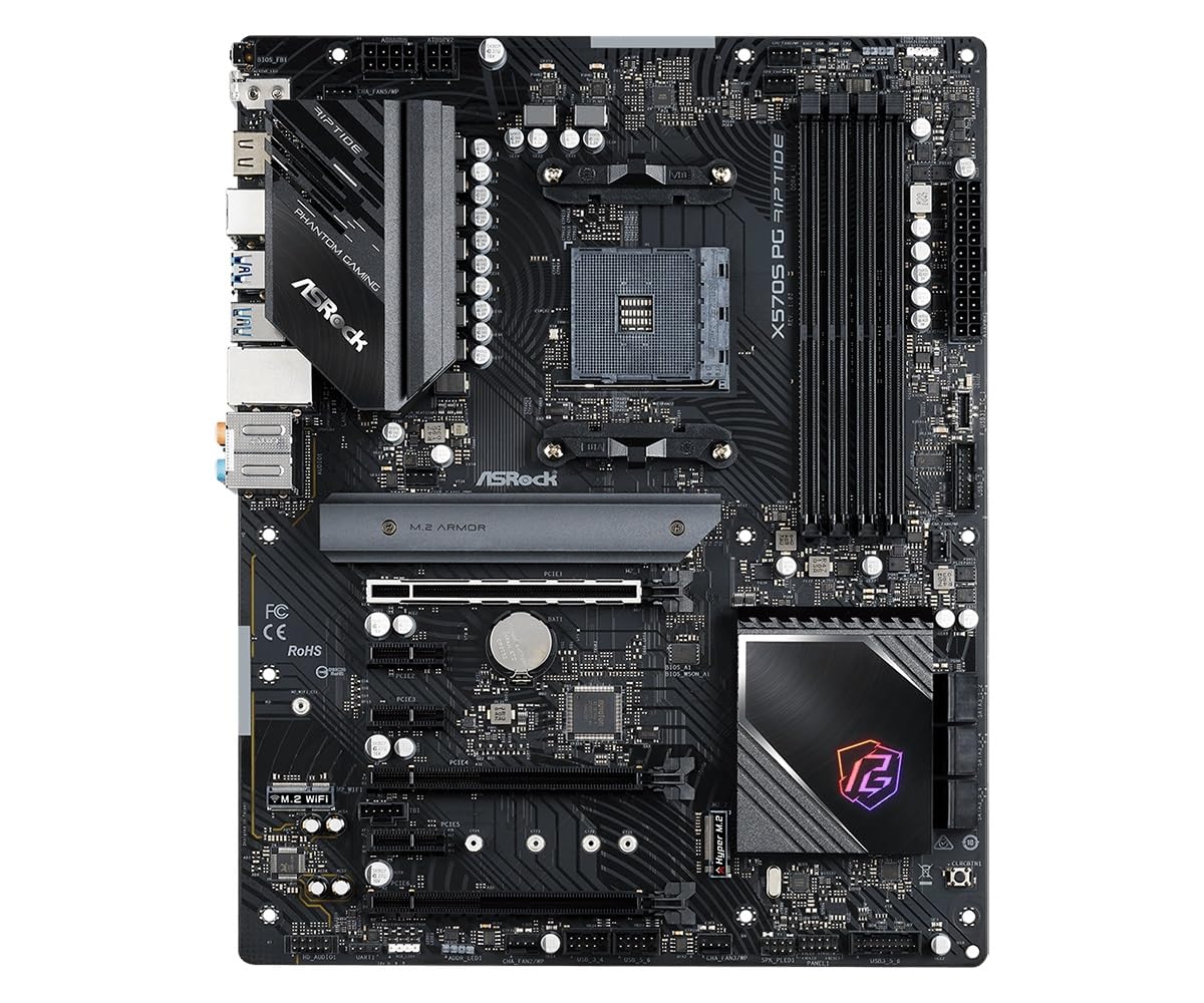 ASROCK X570S PG RIPTIDE AMD RYZEN 5000 SERIES CPU(SOCKET AM4)