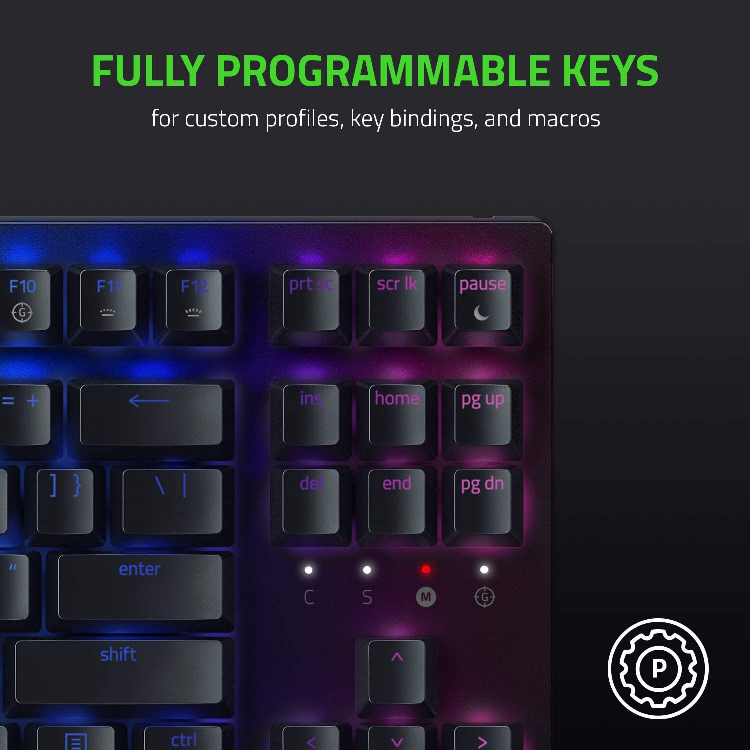 RAZER BlackWidow V3 RGB Tenkeyless Mechanical Gaming Keyboard ( Razer Green Switch )