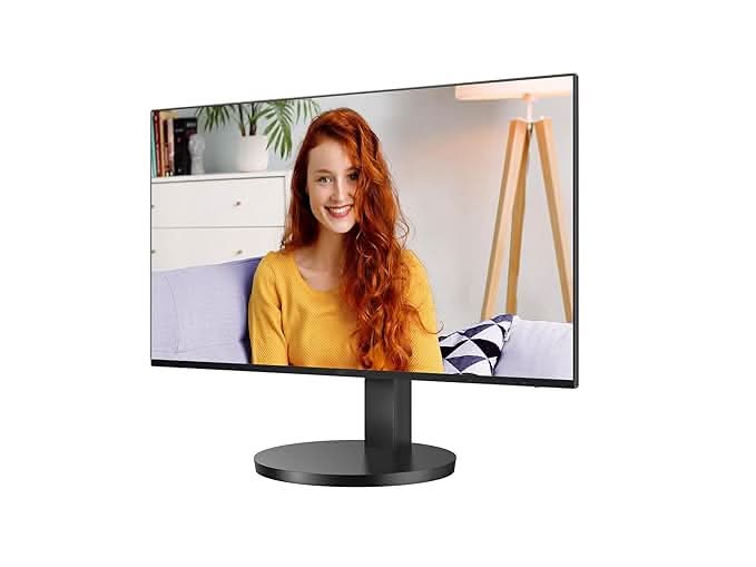 AOC 23.8 IPS Borderless, FHD 1920 x 1080, 100 Hz, 250 cd/mΒ², 1MS, HDMI 1.4 x 1, USB-C ( DP Alt 65 W ) NTSC 89% / sRGB 102% / Adaptive Syc / Flicker Free / Low Blue Mode / Height Adjustable Stand.