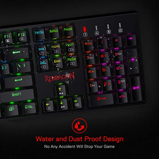 REDRAGON K582 SURARA Full Size Mechanical Wired Gaming Keyboard ( Black ) ( Blue Switch )
