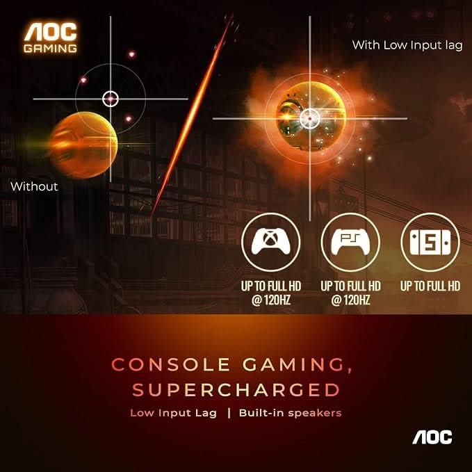 AOC 34 VA Curved, 1000 R, WQHD 3440 x 1440, 165 Hz, 1 ms, 300 cd/m². HDMI 2.0 x 2, DP 1.4 x 2. USB 3.2 x 4, NTSC 97% / sRGB 119% SPEAKER with Hight Adjustable Stand