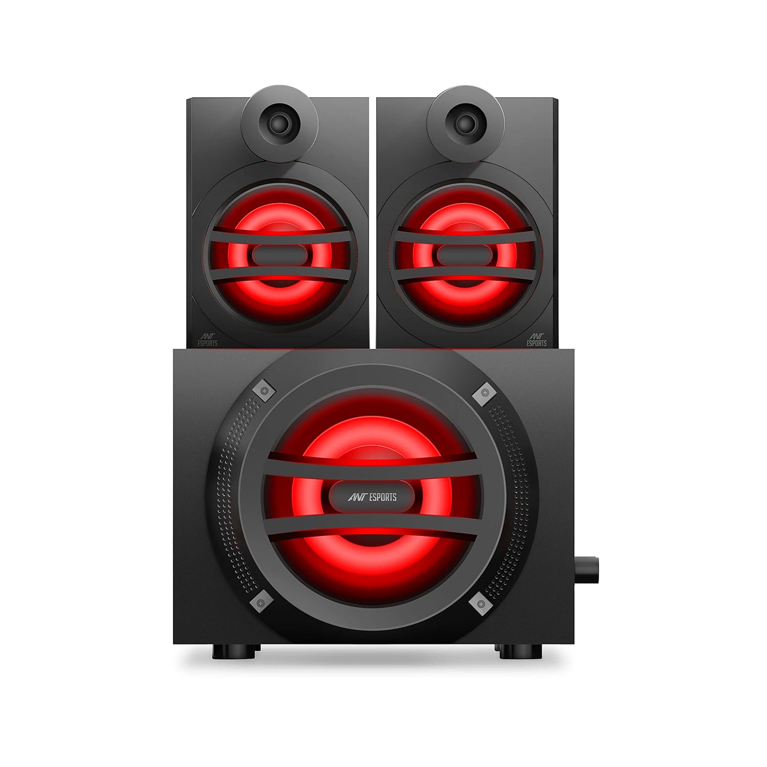 ANT ESPORTS GS160 GAMING SPEAKERS 2.1 - 16W - BLACK