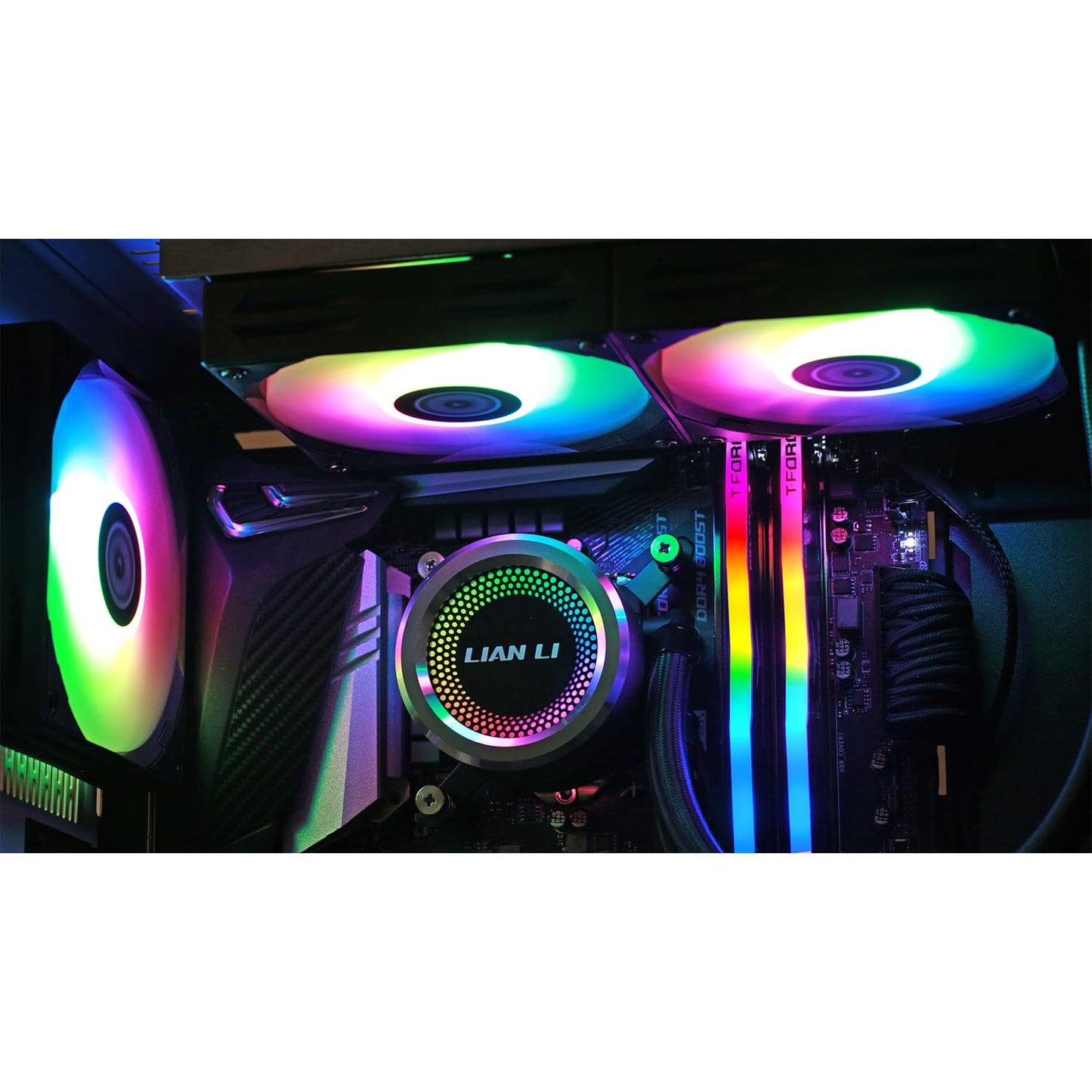 LIAN LI GALAHAD 360 ARGB 360MM AIO LIQUID COOLER BLACK