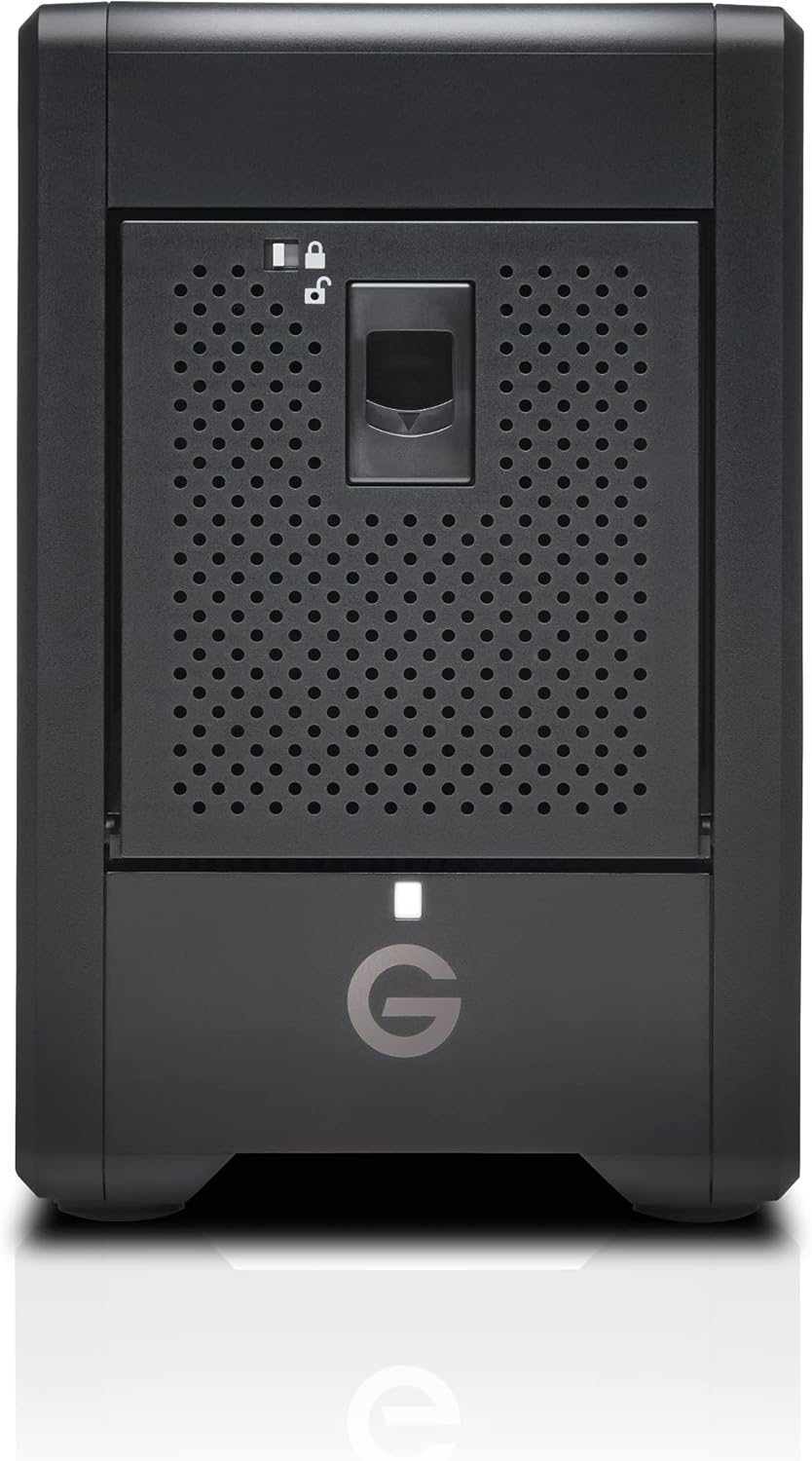 SANDISK PROFESSIONAL 72TB G-RAID SHUTTLE 4 - ENTERPRISE-CLASS 4-BAY EXTERNAL HARD DRIVE, THUNDERBOLT 3 - SDPH34H-072T-MBAAB
