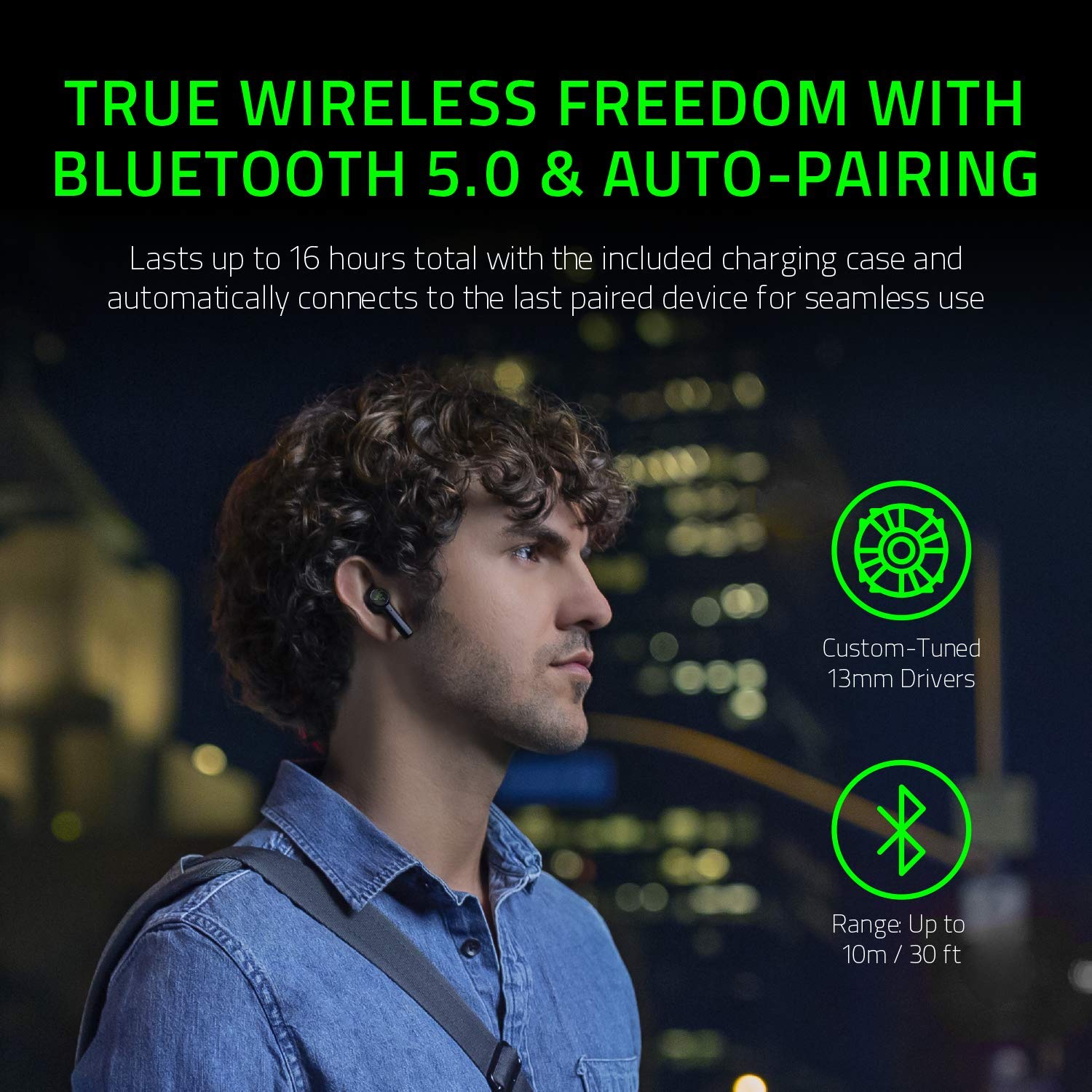 RAZER Hammerhead True Wireless Earbuds