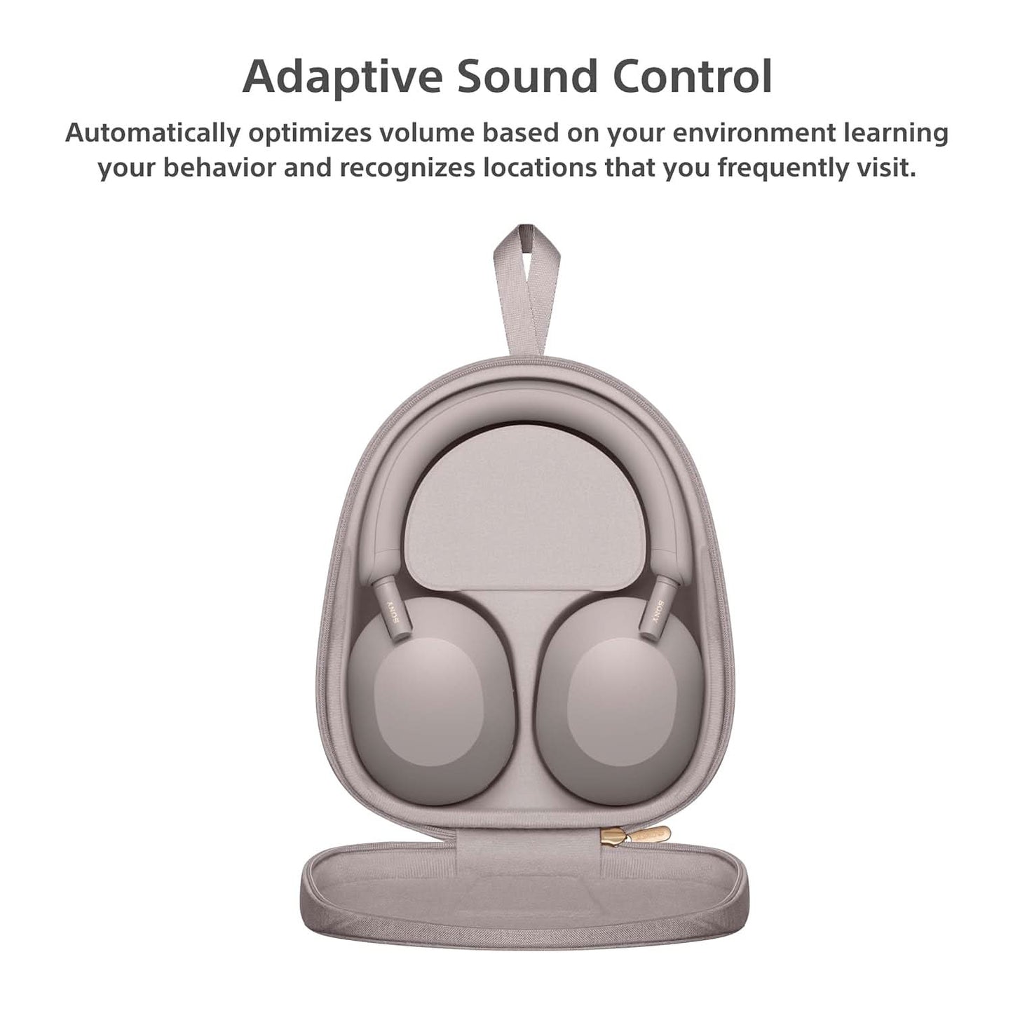 SONY WH-1000XM5 BLACK BEST ACTIVE NOISE CANCELLING WIRELESS BLUETOOTH OVER EAR HEADPHONES