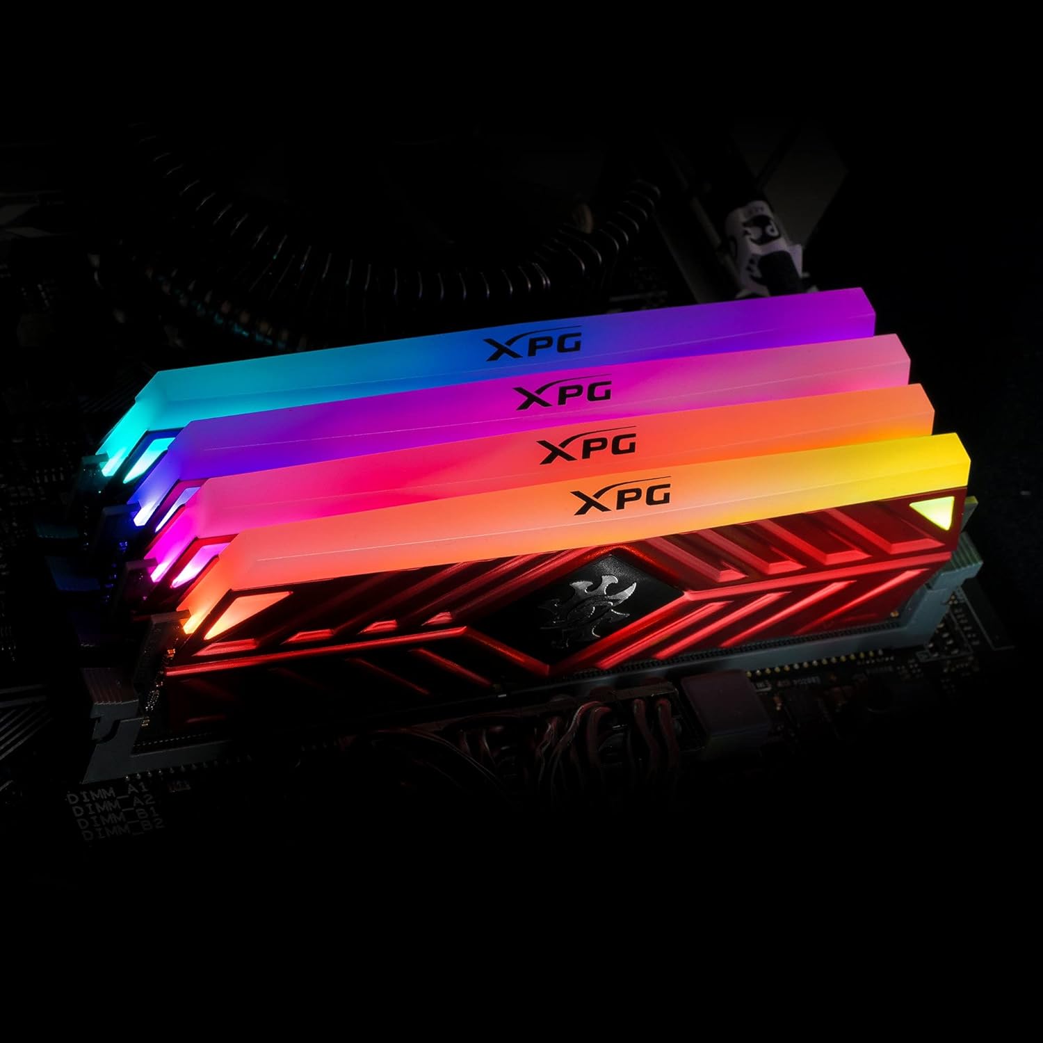 ADATA XPG 8GB D4 3200MHZ D41 RGB DESKTOP AX4U32008G16A-ST41