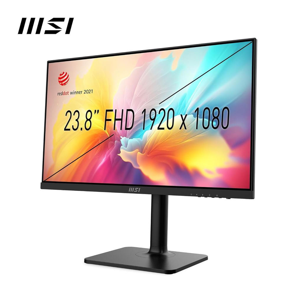 MSI Modern MD2412P 24 Inch FHD 100Hz IPS Panel 144%SRGB 1MS AMD Freesync IPS Business Monitor