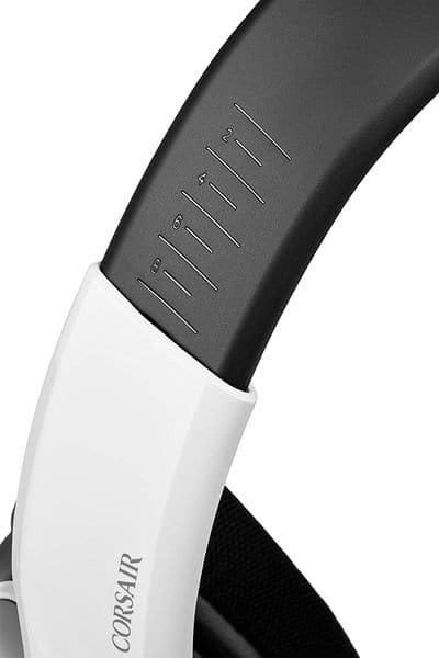 CORSAIR Void Elite RGB Wired/USB 7.1 Surround Gaming Headphone With Mic ( White ) ( PC )
