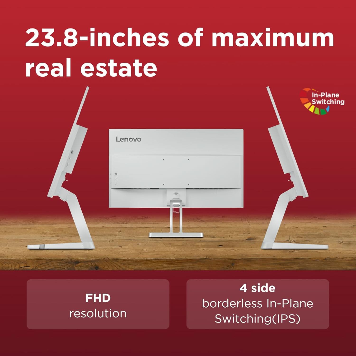 Lenovo L24-4C 24inch FHD IPS 144Hz Ultraslim Monitor