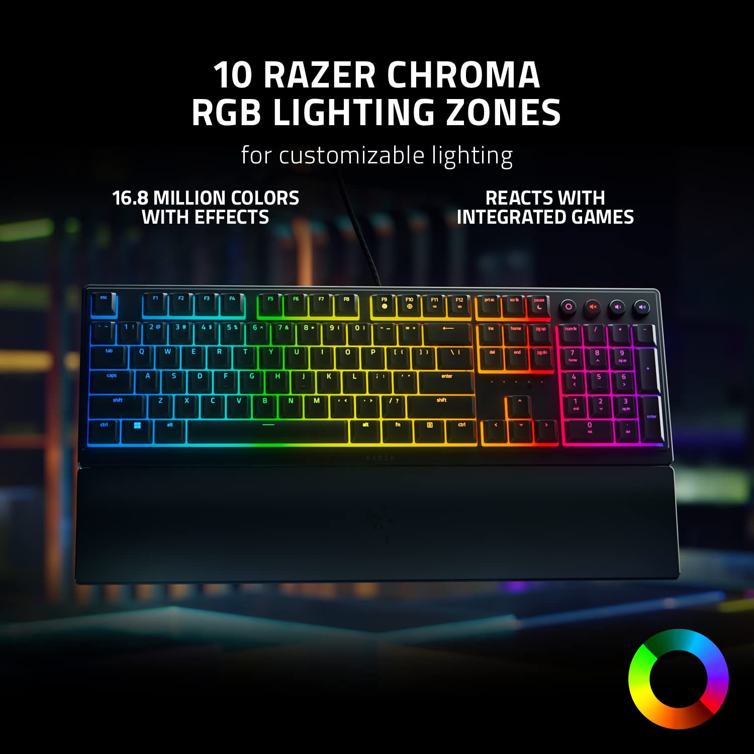 RAZER ORNATA V3 GAMING KEYBOARD WITH MECHA-MEMBRANE SWITCHES RZ03-04690100-R3M1