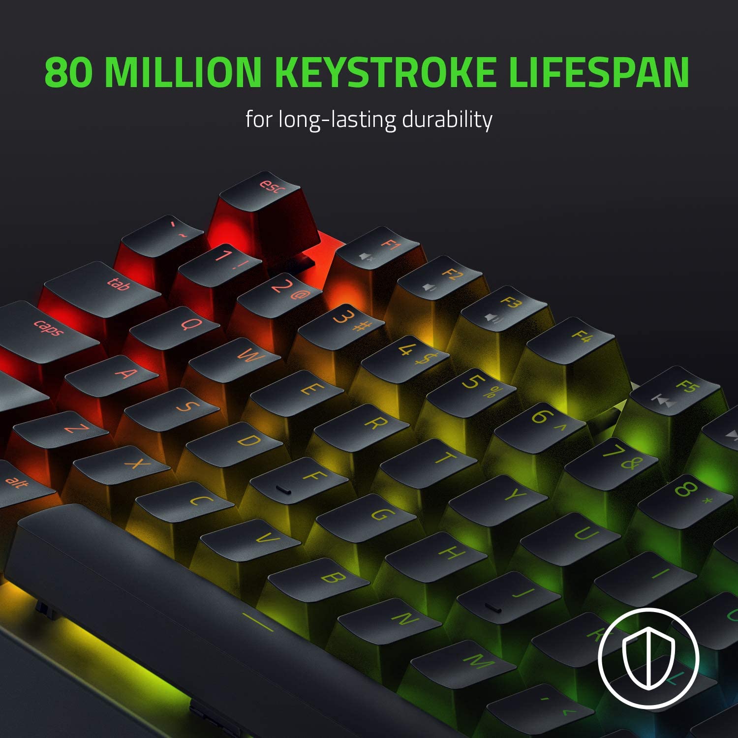 RAZER BlackWidow V3 RGB Tenkeyless Mechanical Gaming Keyboard ( Razer Green Switch )