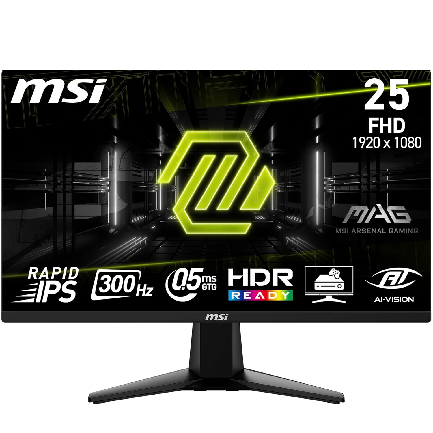 MSI MAG 255PXF 24.5 INCH FHD 240HZ GAMING MONITOR