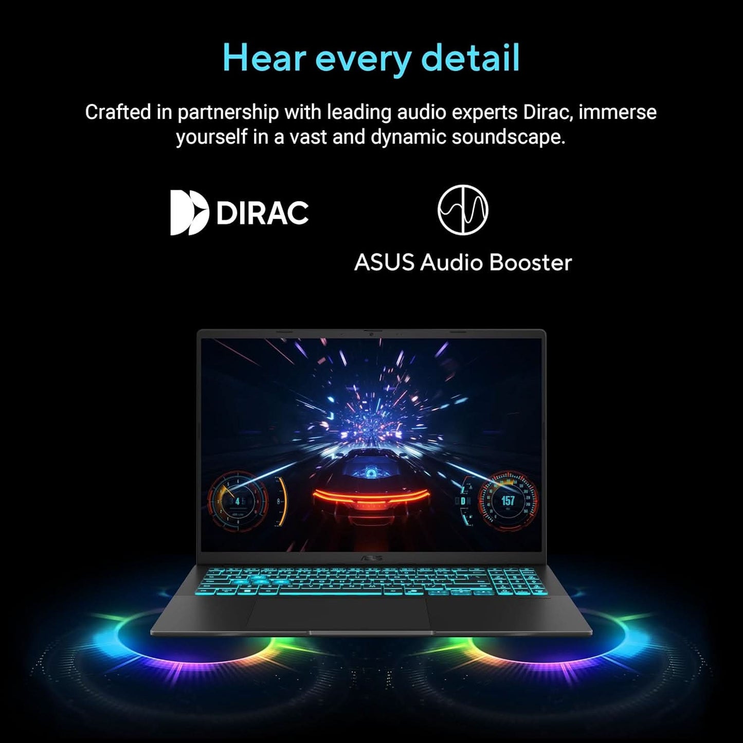 ASUS Gaming V16, Gaming Laptop, Intel Core 7 240H (16GB/512GB/RTX 5060/40.64 cms (16) WUXGA/Windows 11 Home/Office Home 2024 + M365 Basic (1 Year Validity) V3607VM-RP057WS