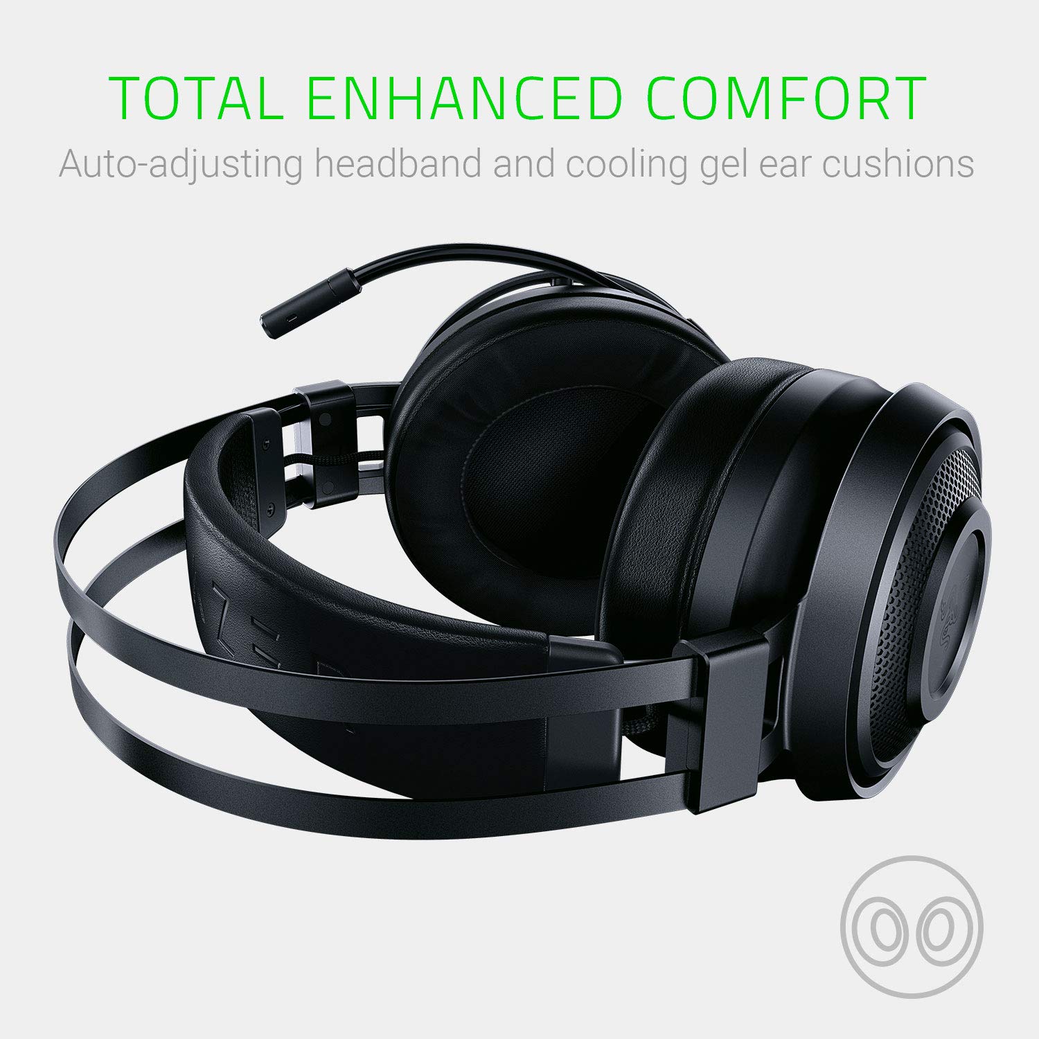 RAZER Nari Essential Wireless Stereo Gaming Headphones ( Black ) ( PC / Xbox / Mobile / Mac )