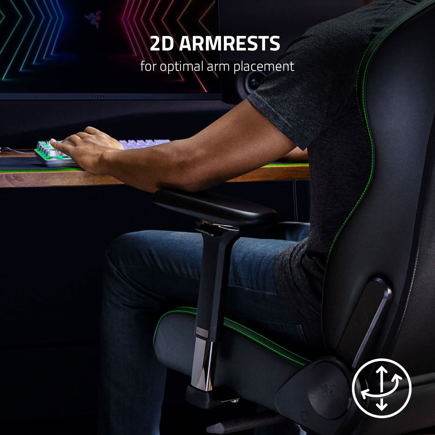 RAZER ENKI X - ESSENTIAL GAMING CHAIR -RZ38-03880100-R3U1
