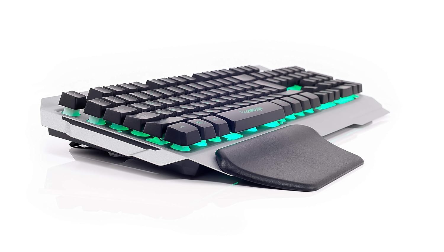 COSMIC BYTE CB-GK-06 GALACTIC (BLACK/SILVER) GAMING RGB SILVER KEYBOARD