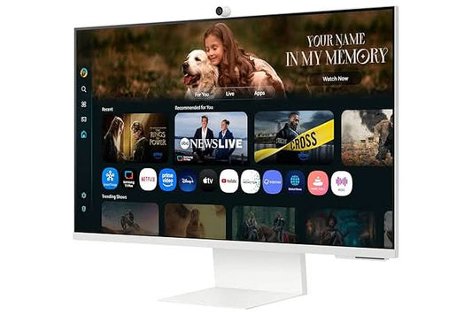 Samsung 32 Inch UHD 4K M8 Vision AI Smart Monitor LS32FM801UWXXL