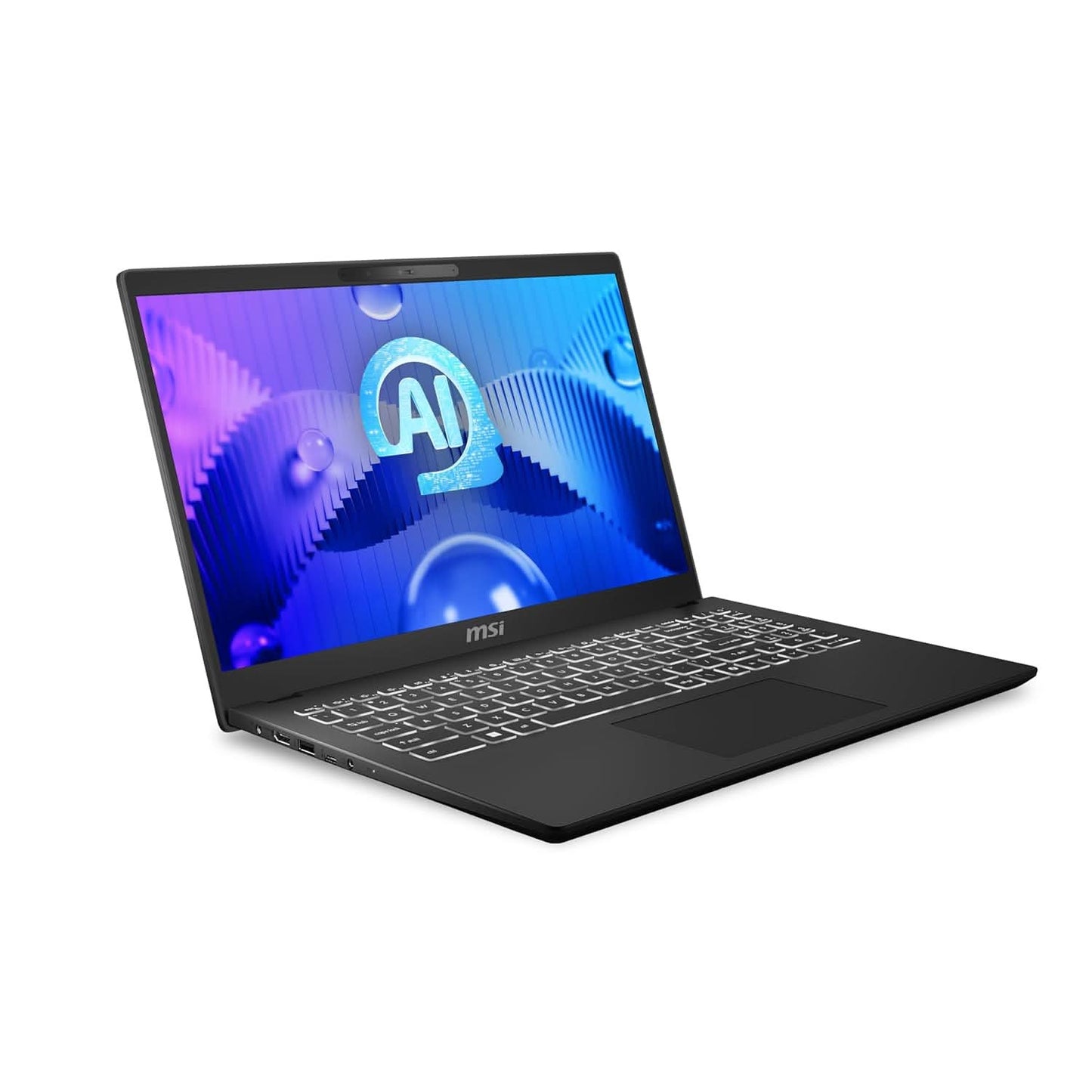 MSI MODERN 15 H AI C1MOG-260IN INTEL CORE ULTRA 7 PROCESSOR 155H/DDR5 8GB*2/1TB NVME PCIE SSD GEN4X4 /WINDOWS11 HOME/OFFICE + M365/1 YEAR WARRANTY TERM