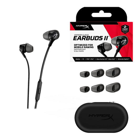 HYPERX Cloud Earbuds II Gaming Earphones (Black)