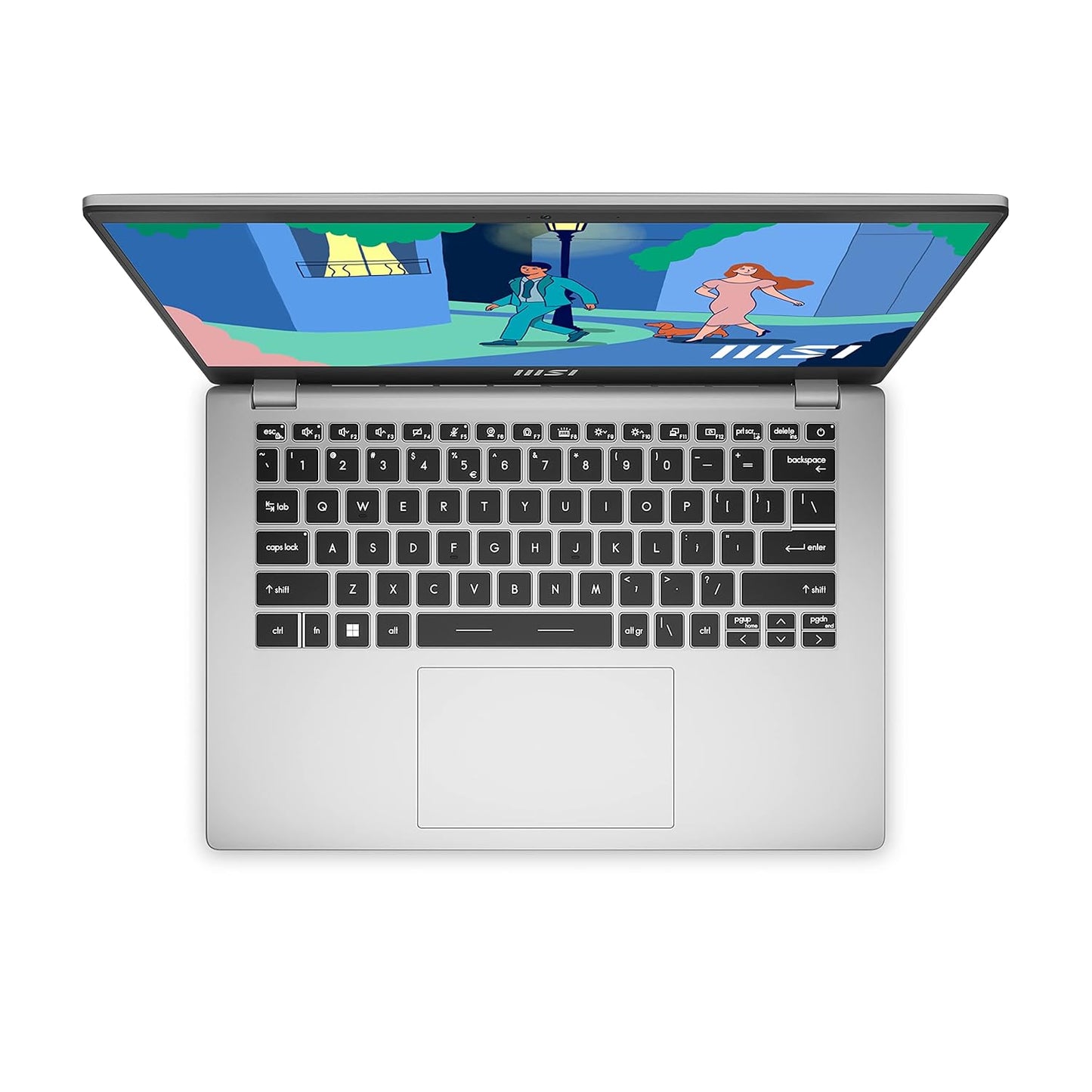 MSI MODERN 14, INTEL 12TH GEN. I3-1215U, 36CM FHD 60HZ LAPTOP(8GB/512GB NVME SSD/WINDOWS 11 HOME/MSO 2021/INTEL UHD GRAPHICS/URBAN SILVER/1.4KG), C12MO-1401IN
