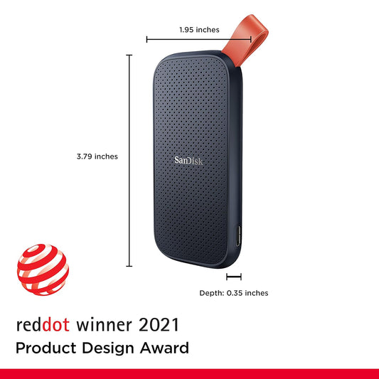 SANDISK 2TB PORTABLE E30 SSD SDSSDE30-2T00-G26