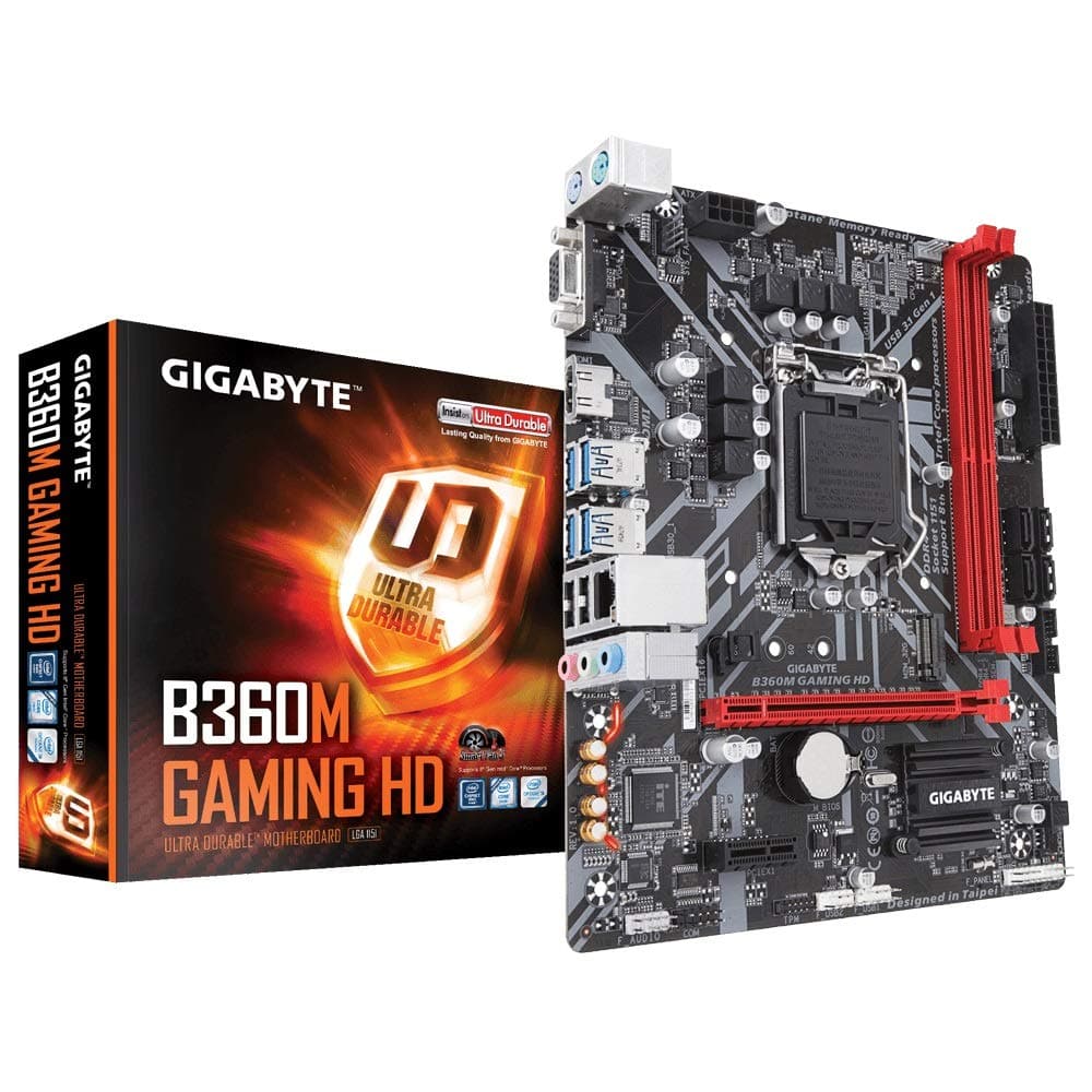 GIGABYTE B360M Gaming HD DDR4 Intel Motherboard
