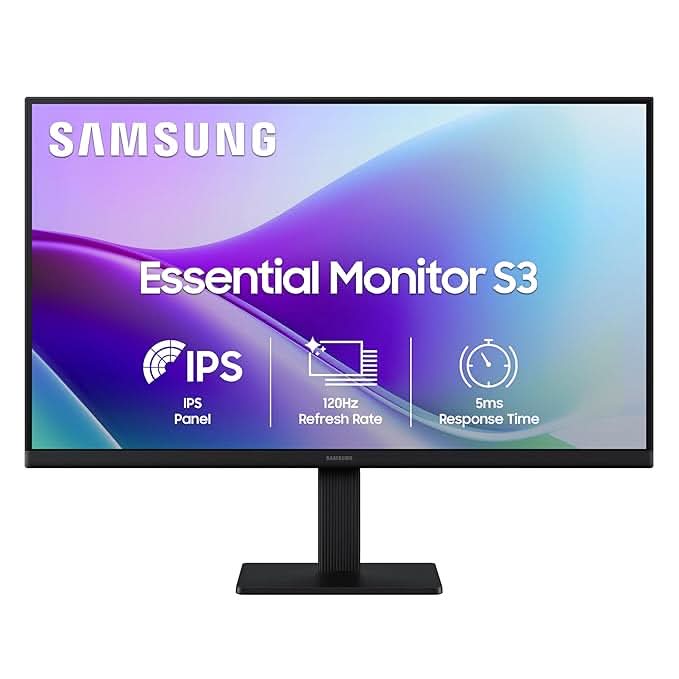 Samsung 27 Inch IPS Panel FHD Dual HDMI Flat Monitor