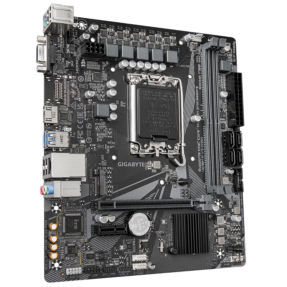 GIGABYTE H 610M H V3 DDR4 MICRO ATX