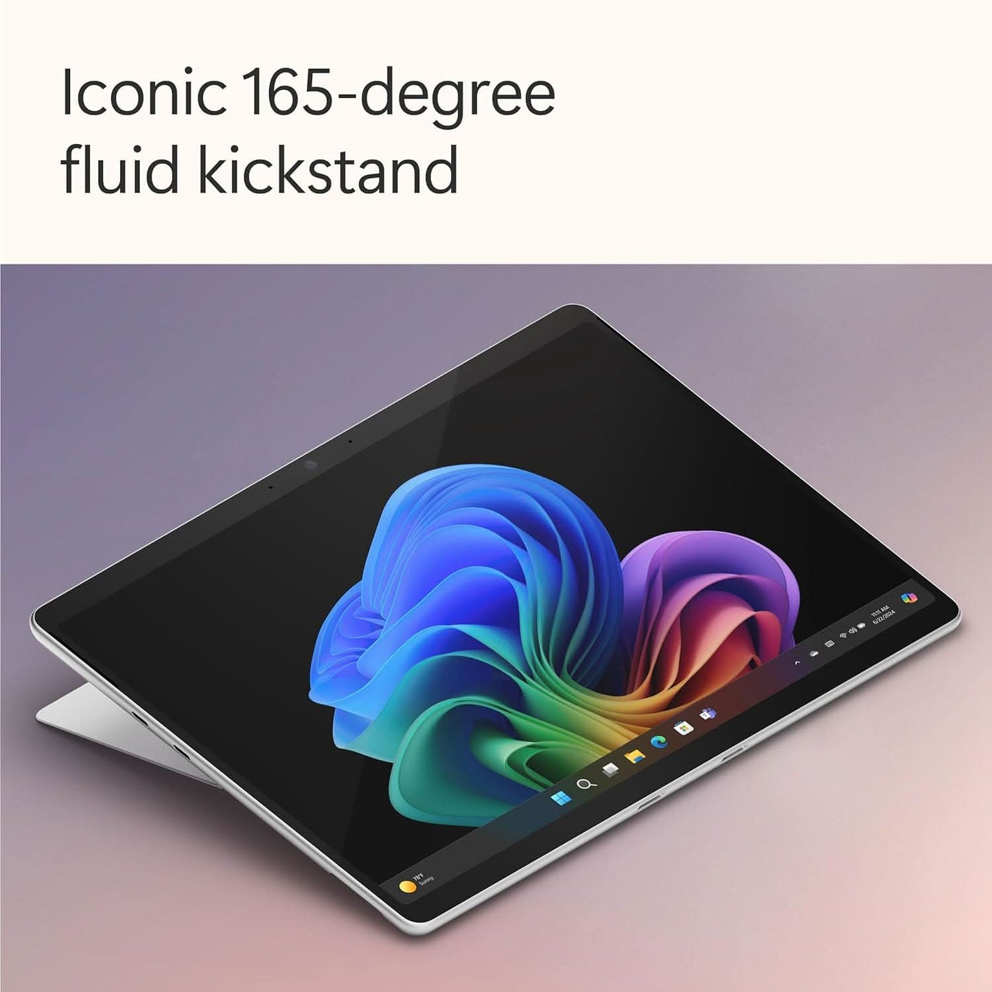 MICROSOFT NEW SURFACE PRO (11TH EDITION) - WINDOWS 11 HOME COPILOT + PC - 13 LCD PIXELSENSE TOUCHSCREEN - QUALCOMM SNAPDRAGON X PLUS (10 CORE) - 16GB RAM - 512GB SSD - PLATINUM - ZHY-00014