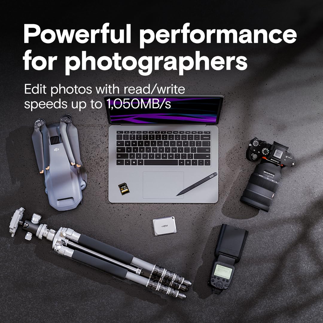 CRUCIAL X9 PRO 1TB PORTABLE SSD CT1000X9PROSSD9