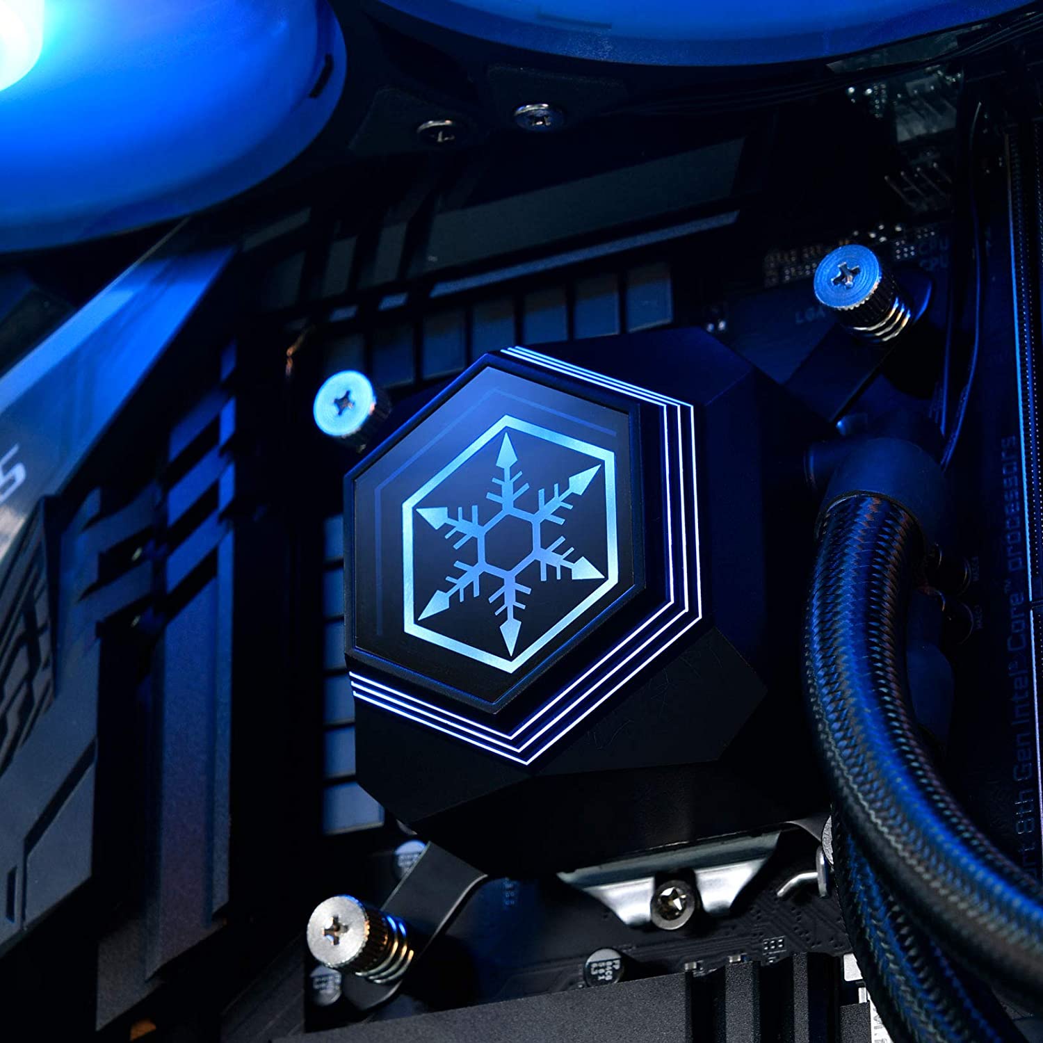 SILVERSTONE SST-PF 120 ARGB 120mm CPU Liquid Cooler (Black)