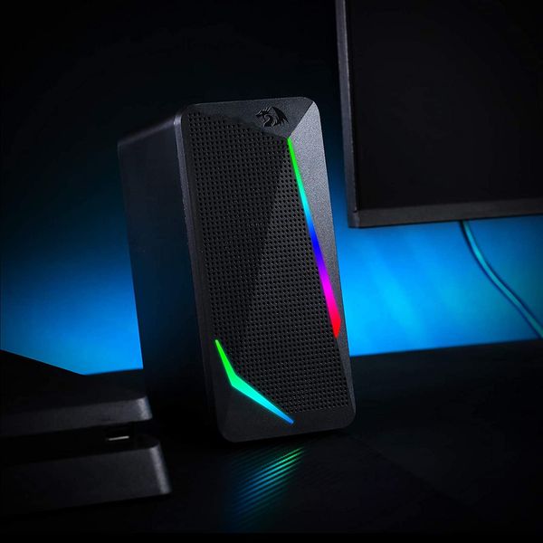 Redragon GS510 Waltz 3 Watt 2.0 Channel USB Speaker (Black)