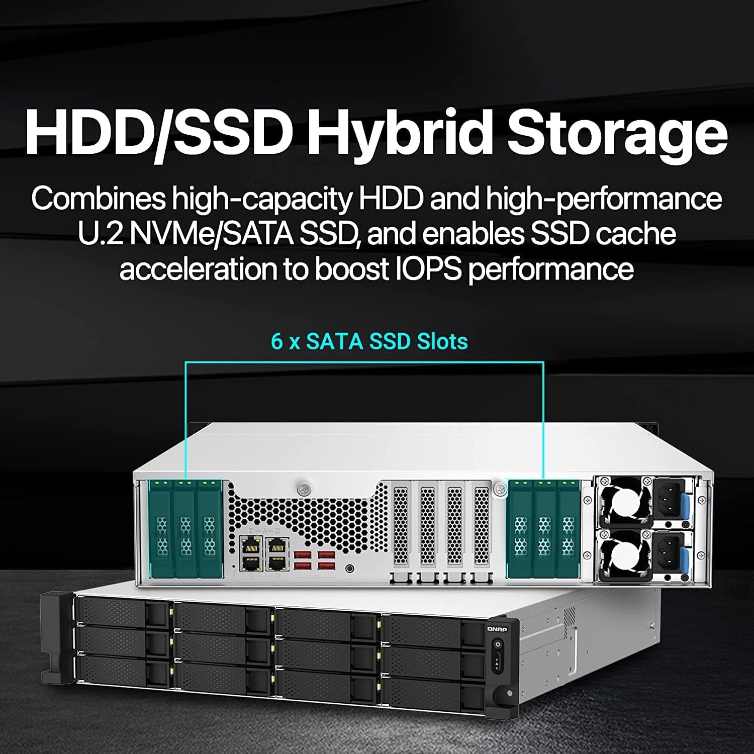 QNAP TS-H1887XU-RP-E2336-32G